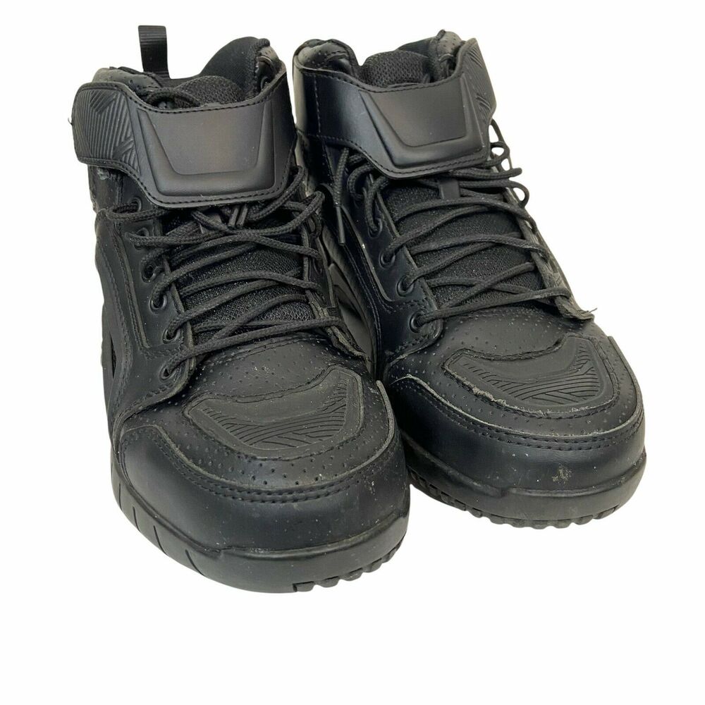 Fly Motorcycle Riding Shoes Men's M21 104096 Black Lace Up Mid Top Size 11